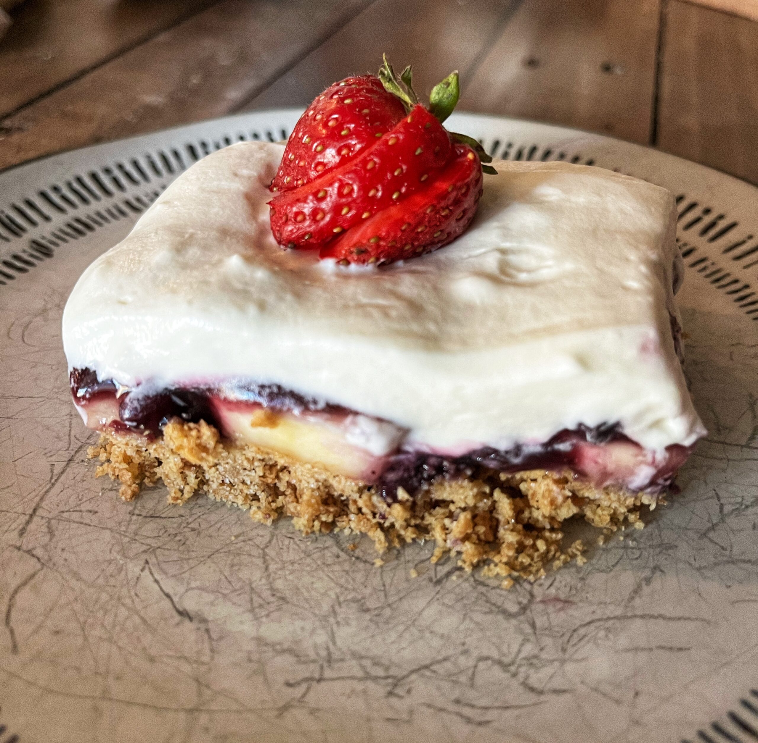 Fourth of July Blueberry Dessert